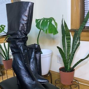 Show Dazzle Heeled Boots